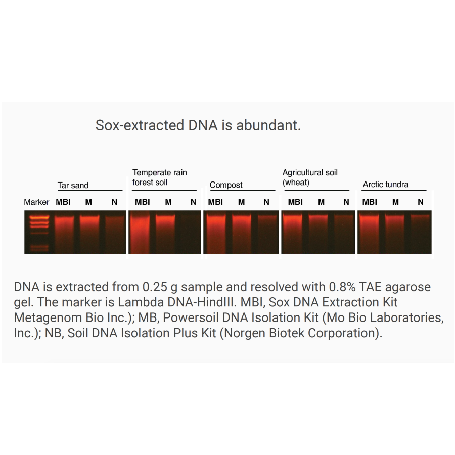 Sox Soil DNA Extraction Kit (50 Samples)